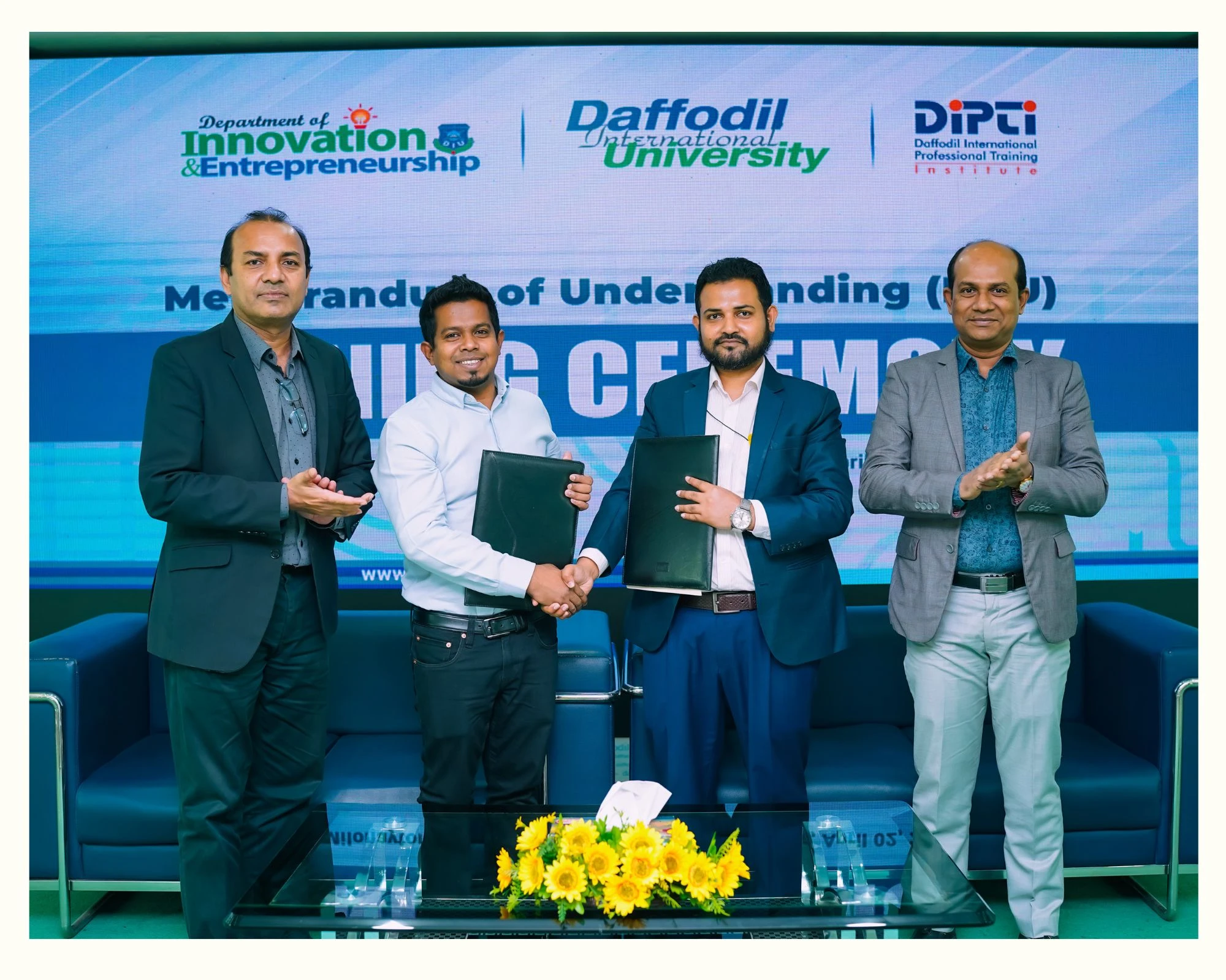 দেশের উদ্যোক্তা সংস্কৃতির বিকাশে সমঝোতা স্মারক (MOU) স্বাক্ষরিত।