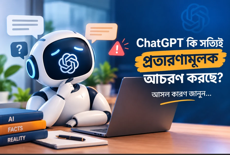 ChatGPT কি সত্যিই প্রতারণামূলক আচরণ করছে? নাকি এর পেছনে আছে অন্য কোনো কারণ?