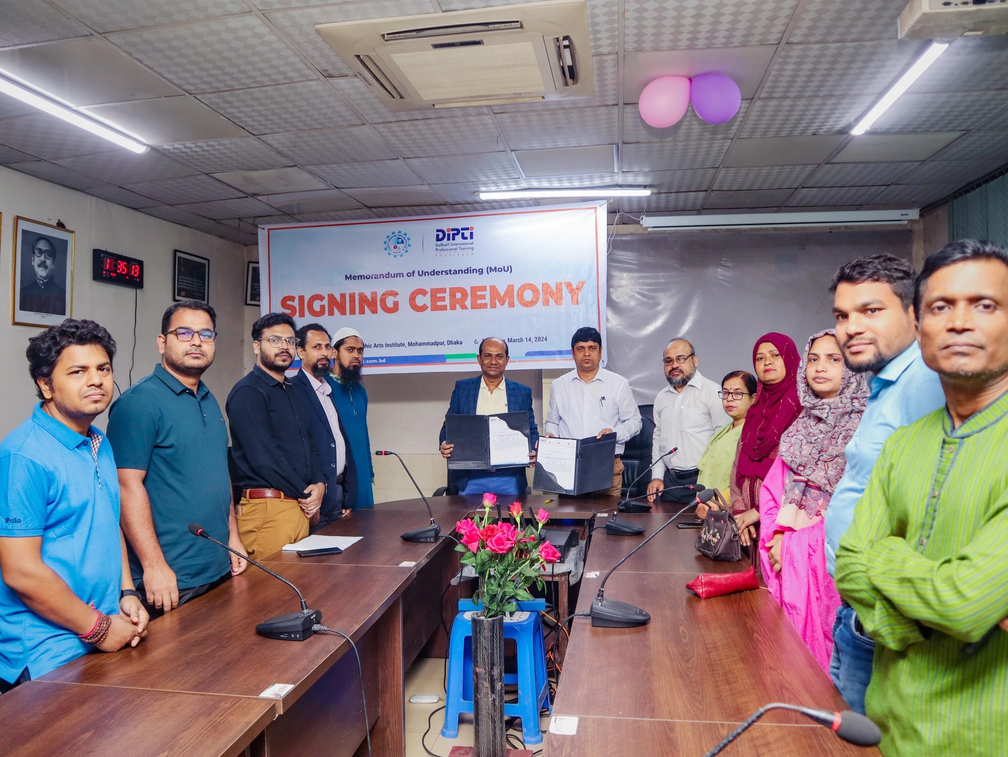 শিক্ষার্থীদের দক্ষতা বৃদ্ধি ও কর্মজীবন গড়ার ক্ষেত্রে সমঝোতা স্মারক (MOU) স্বাক্ষরিত।