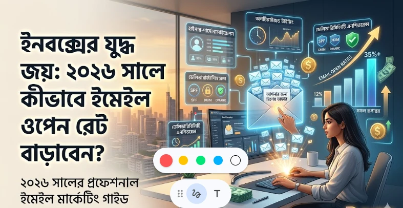 ইনবক্সের যুদ্ধ জয়: ২০২৬ সালে কীভাবে ইমেইল ওপেন রেট বাড়াবেন?