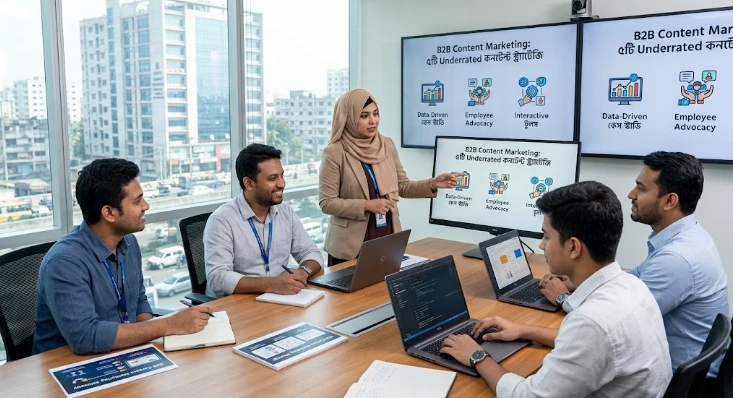 B2B Marketing-এ এগিয়ে যেতে জানুন ৫টি Underrated Content Strategy